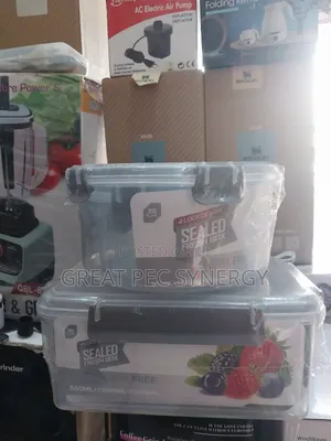 3 in 1 Good Storage Container and Bowl (Round Four Corner)