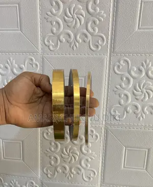 Golden Self Adhesive Tile Gap Tape Sticker 2cm or 2mm Wide