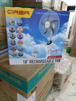 QRF-7918 - Ideal Fan for Power Outages and Emergencies