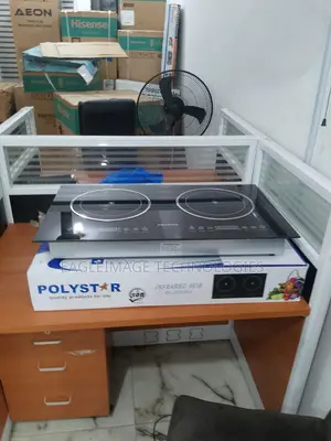 Polystar Easy Handling Electric Built in Cooker 2 Burners