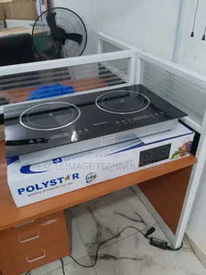 Polystar Flame Adjustment Electric Built in Cooker 2 Burners
