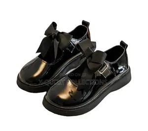 Bow Patent Mary Jane Shoe (26-37)