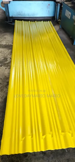 Aluminium Roofing Sheet Yellow
