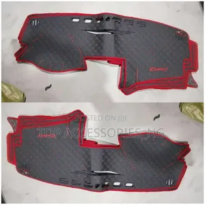 Touch of Red Leather Dashboard Cover for Toyota Camry