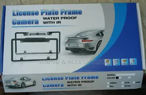 License Plate Frame Camera (Waterproof With Ir)