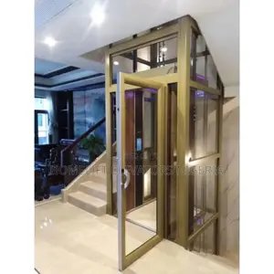 Passenger Elevator Residential Elevator With Gearless Machin