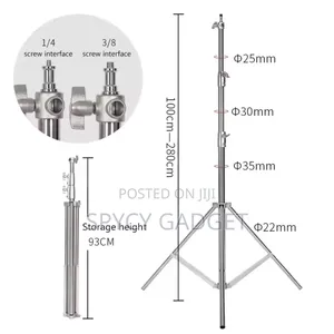 Extendable Stand for Ring Light and Led Light