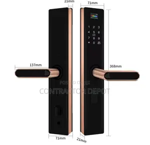 Touch Screen Electric Tuya App Wifi Gate Lock Smart