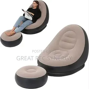 Inflatable Sofa With Air Pump Device