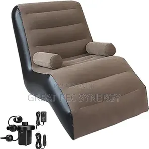 Inflatable Sofa With Air Pump Device