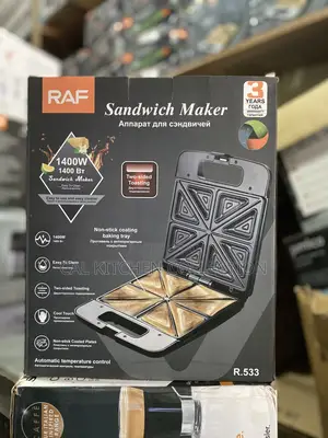 Raf 4 Slice Deep Fill Sandwich Maker