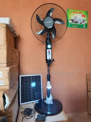 Original Solar Rechargeable Fan