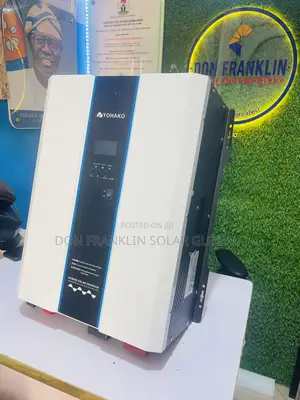 7.5kva 48v Yohako Hybrid Pure Sine Wave 100ah Inbuilt