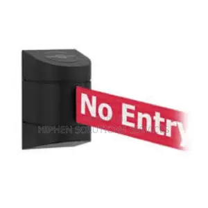 3m/5m/10m Wall Mount Retractable Belt Barrier