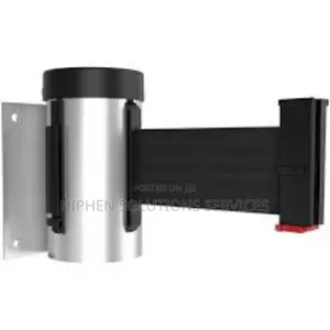 Black Wall Mounted Stanchions With Steel Case