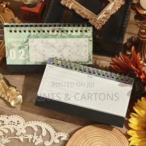 Printed Table Calendar for Companies. # 