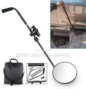 Durable Material Used Under Car Inspection Mirror