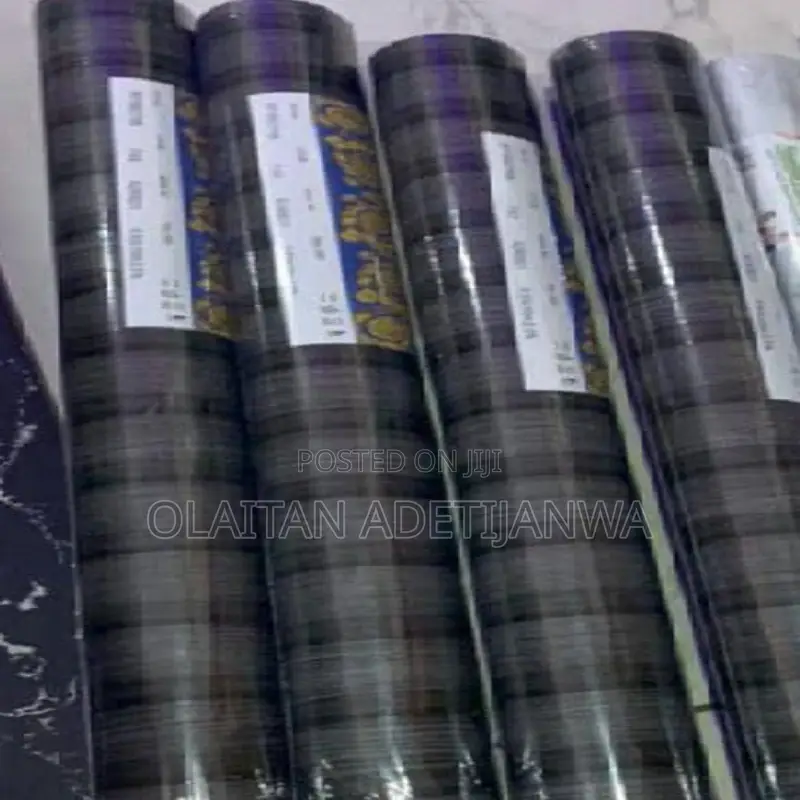 Dark Grey Fluted Wallpaper