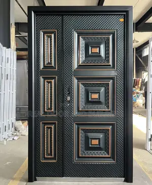 Security 4ft by 7ft Copper Cast Door.(79dal)