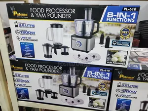 Food Processor and Yam Pounder