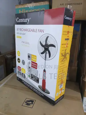 Century FRC-45-E Reliable 18" Rechargeable Fan