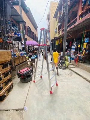 Original Quality Aluminum a Shape Ladder 8 Steps
