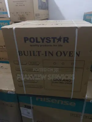 Cook Like a Pro With Polystar Pv-Eg271bb Built in Gas Oven