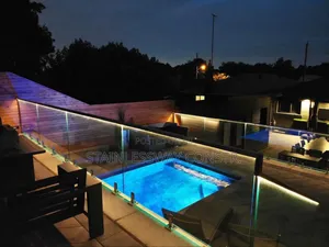 Luminous Glass Retreat
 Railing