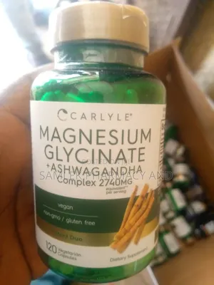Carlyle Magnesium Glycinate Wit Ashwagandha 2,740mgcomplex
