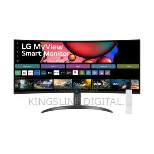 Lg 34inches QHD Smart Curved Monitor With Streaming