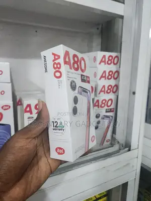 New Itel A80 64 GB Black
