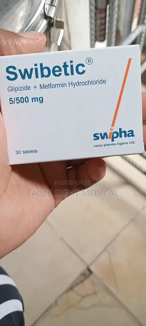Swibetic 5/500 Mg (Glipizide + Metformin Hydrochloride