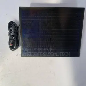 Solar Camera Panel Without Battery Compartment