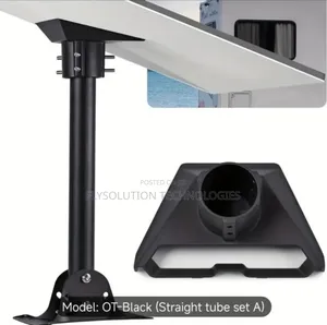 Starlink Gen3 Pole Mount Kit V3 Roof Mount Bracket (Black)