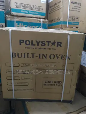 Dual Function, Double the Flavor -Polystar Built in Oven,Gas
