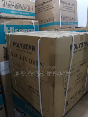 Cook Smart With Polystar Built in Electric Oven and Gas