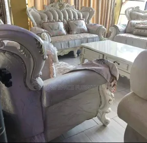 Royal Sofa Fabric/Leather Chairs by 7seaters