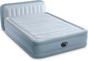 Plush Air Mattress With Headboard Queen