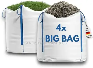 New White Plain Fabric Jumbo Bag 1000kg Capacity in Nigeria