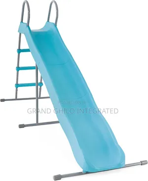 Intex 44107 – Children's Garden Slide Steel and Plastic Blue