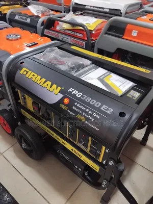 Firman 4.5kva Petrol Generator 100 Percent Copper Coil