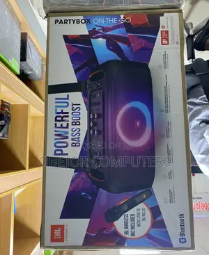 JBL Partybox on-the-Go Essential Portable Party Speaker