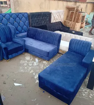 Blue Colour L Shep Chair