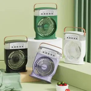 Rechargeable Cooling Fan With Humidifier|Air Conditioner Fan