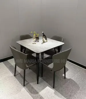 Marble Dinning Table and Chairs.