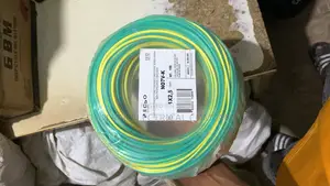 2.5mmx1 Earth Cable Green and Yellow