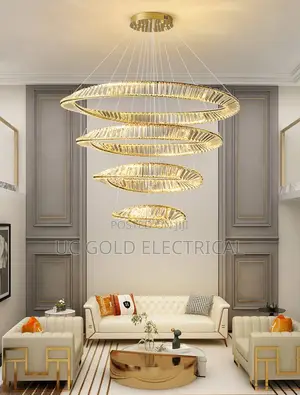 Room Bedroom Home Decor Ring Ceiling Chandelier Lustre Hang