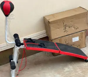 Standard Foldable Sit Up Bench With Speed Ball