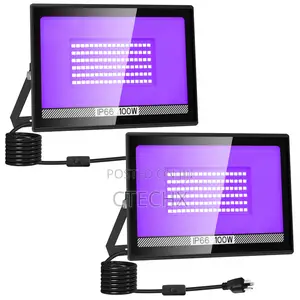 100w Led Uv Black Light, Glow in the Dark. 1 Pack