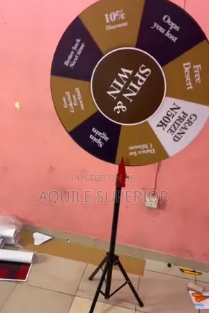 Prize Wheel Printing.   #0